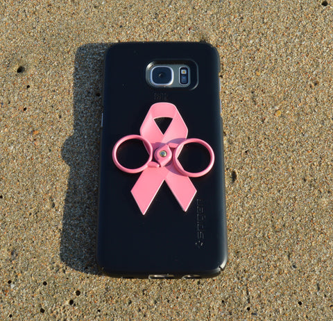 Pink ribbon - Phone holder & stand